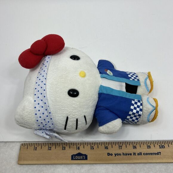 Hello Kitty Sushi Chef AFC 30th Anniversary 10" Plush Stuffed Animal Sanrio - Picture 6 of 11